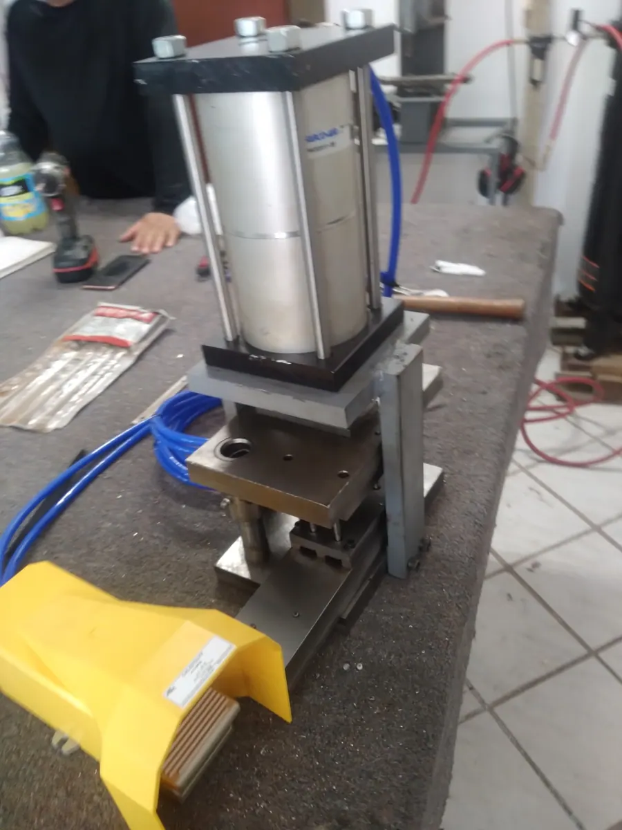 Custom pneumatic press